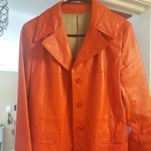 Vintage leather jacket